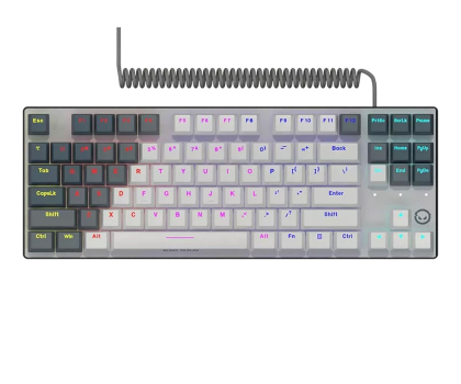 Klawiatura Lorgar Azar 514TKL RGB Biała LRG-GK514TKL-WH-US